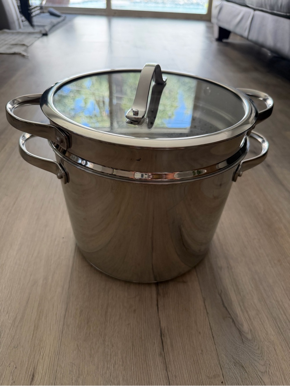 Tramontina 8-Quart Stainless Steel Tri-ply
Base Multicooker with Pasta Insert